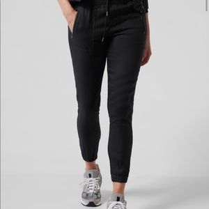 Athleta Cargo Linen Joggers